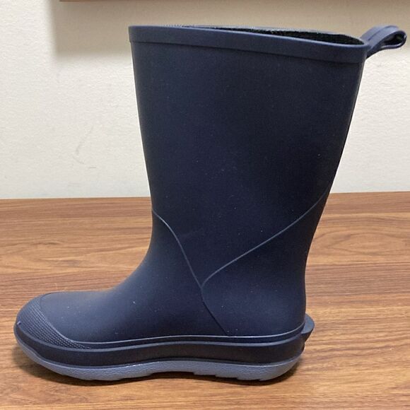 NWOT Cat & Jack Andy Slip On Rain-boots in Navy Blue. Size 13. - Picture 3 of 7